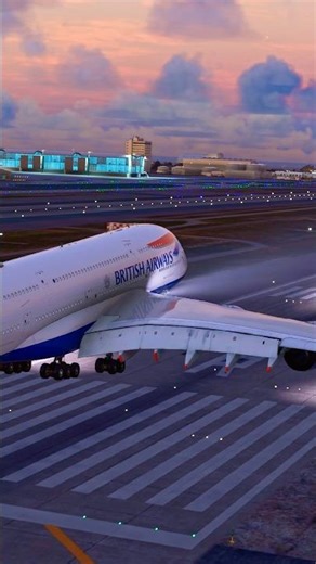 Big boy A380 landing at LAX | Microsoft Flight Simulator