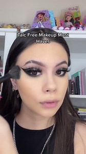 Talc free makeup must haves