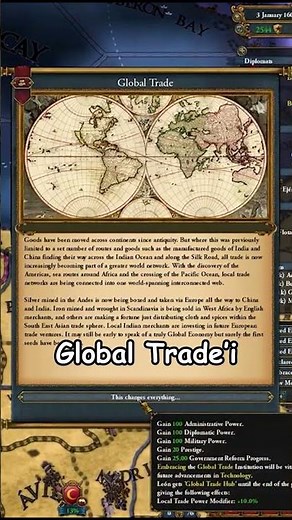 How to get GLOBAL TRADE in EU4? #eu4