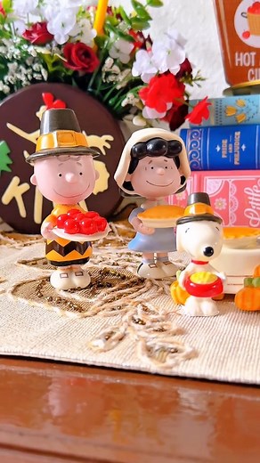 1.1K views · 47 reactions | I love all of my cute Peanuts Thanksgiving pieces from @Lenox | Autumn Blessings | Facebook