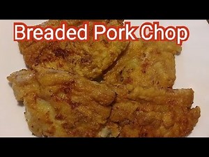 Breaded Pork Chop | How to make Breaded Pork Chop #easyRecipe