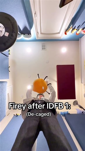 Firey gets released from his cage #idfb #fireybfdi #bfbfirey #bfdi