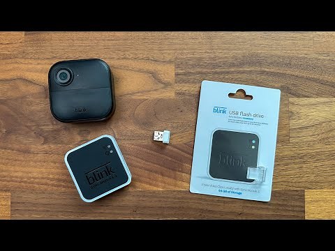 Setup Blink Sync Module And USB Flash Drive