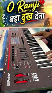 O Ram Ji Bada Dukh Dena #Shorts #InstrumentalMusic #KeyboardCover