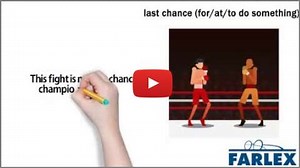 The last chance