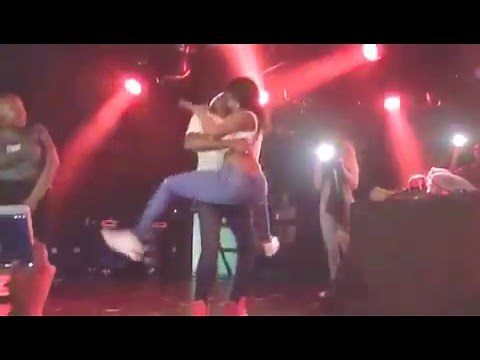 Kranium daggering on stage