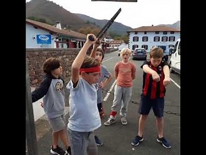 jeux de force Basque - espace jeunes Capbreton