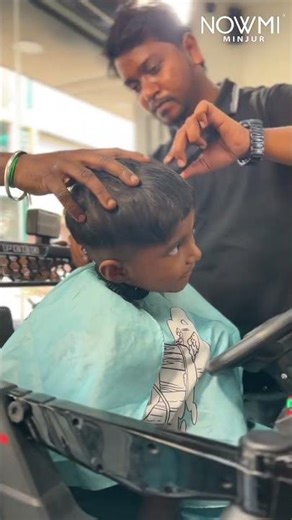 Cute Kids Haircut 😍✂️ | Before 😬 After 😄 | NOWMI SALOON Minjur