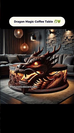 Dragon Magic Table 🐉🐲 Perfect for Adding Charm and Mystery to Your Home