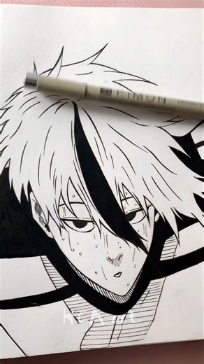 Drawing an Emotional Anime Boy with Tears | Pencil Sketch Timelapse