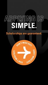 Applying is quick. No essays or fees, and test scores are optional. Scholarships are guaranteed, with ways to earn even more! | Greenville University