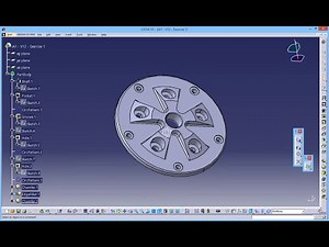 CATIA Tutorial - Drafting/Drawings Exercise 12 - v1