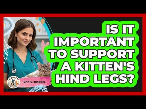 Is It Important To Support A Kitten's Hind Legs?