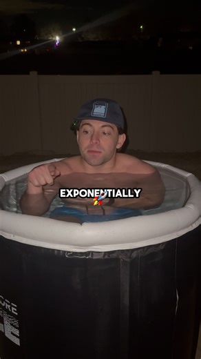 How success works #dontquit #nevergiveup #icebath