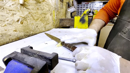 One-Day Knife Forging Challenge: Creating a Razor-Sharp Blade From Scratch