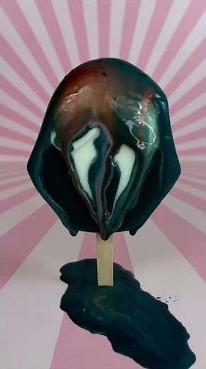 The Melting GhostFace Popsicle