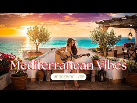 Mediterranean Chill: 2+ Hours of Soothing Greek Coastal Music with Stunning Views