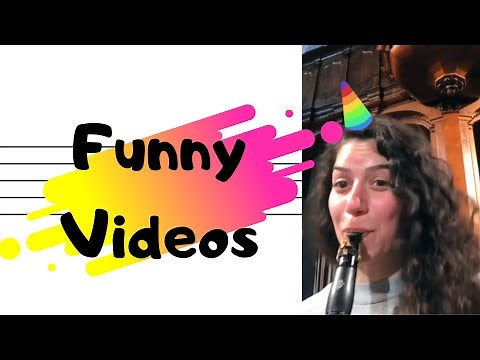 FUNNY CLARINET VIDEO COMPILATION