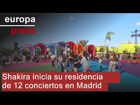 Shakira kicks off her historic 12-concert residency in Madrid at 'Macondo Park'