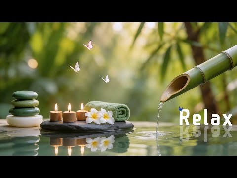 Relaxing Music Relieves Stress, Anxiety and Depression - Soothing Piano and Water Sound, Calm Music