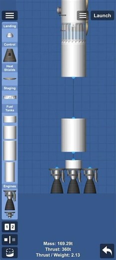how to build star ship (update!) #spaceflightsimulator