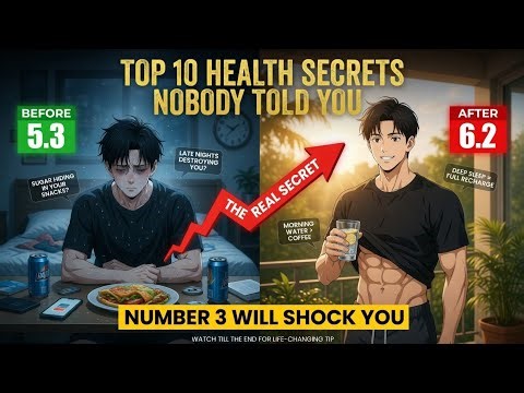 Top 10 Health Secrets Nobody Told You (Health Tips)