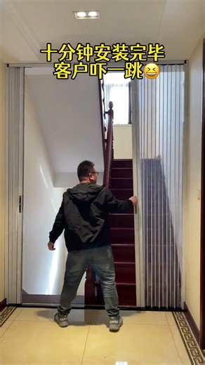 #折叠门 #推拉门封阳台 #隐形门 #客厅隔断