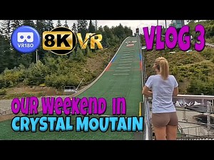 VR180 3D | VLOG 3 | Our Weekend Continues at Crystal Mountain in Wisła 🇵🇱