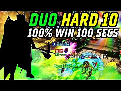 HARD 10 DRAGON DUO FARM WITH FOOD! 100 SECONDS 100% WIN | RAID: SHADOW LEGENDS