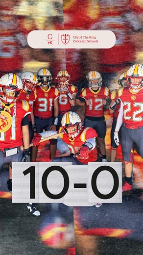 🏈💛 10–0 & STILL ROARING! 💛🏈 Your CTK Golden Lions dominated the 1st round of the playoffs with a 60–24 victory and are moving on UNDEFEATED! 🙌🔥 Every play, every tackle, every touchdown reflects what it means to be Called to Be Fearless playing with heart, unity, and faith! From the first whistle to the final snap, our Lions left it all on the field and they’re not done yet. 🦁 #CTKStrong #GoldenLions #Undefeated #10And0 #PlayoffBound #FaithFamilyFootball #CTKFootball #GoldenLionPride #Cal