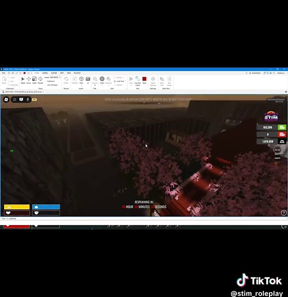 FREECAM FOR STREAMERS🚨 #stimroleplay #developer #newupdate #roblox #roleplay