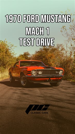 *SOLD* 1970 Ford Mustang Mach 1 Test Drive - Numbers 351W - Shaker - Auto - AC - See More: https://pcclassiccars.com/inventory | PC Classic Cars