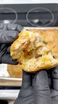 Maple Bacon Cheddar Biscuits That Will Ruin Store-Bought Ones #recipe #shorts