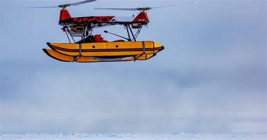 Tiny tandem-rotor copter could one day be your ride to work