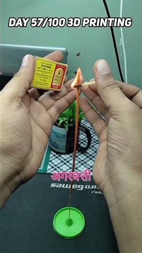 Day 57/100 - Agarbatti Stand