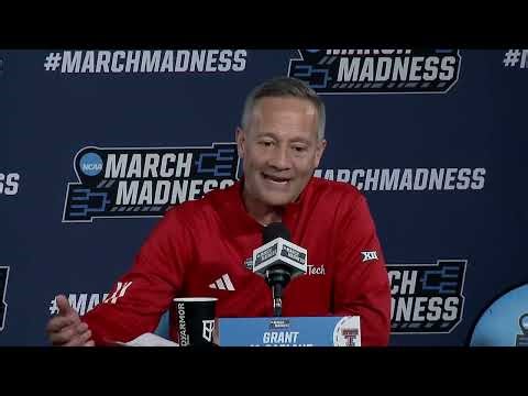 Texas Tech Postgame Press Conference (2026 Men's First Round)