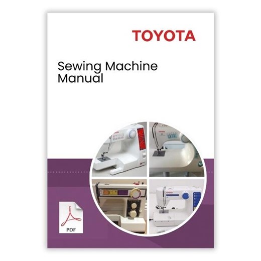 Toyota CB04T Sewing Machine Manual: Vintage User Guide (PDF Download) - Etsy