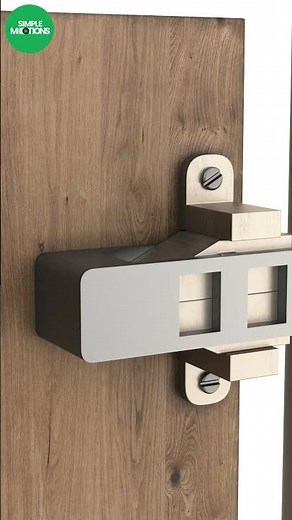 Spring loaded gate latch