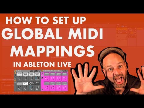 Global MIDI MAP control presets across Ableton Live Sets - Max for Live