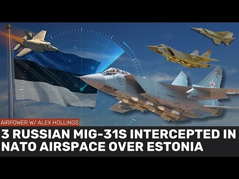Armed Russian MiG-31s enter NATO airspace, intercepted by F-35s