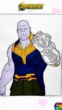 Avengers Thanos Gauntlet💎 #avengers #infinitywar #thanos #gauntlet #shorts #short #shortvideo