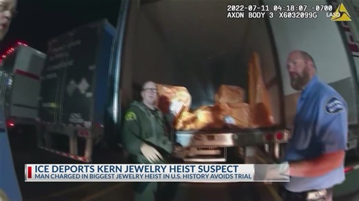 Suspect in massive Lebec jewelry heist deported, avoids trial