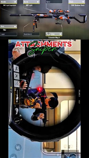 DLQ33 Attachments for Sniping | CODM #shorts