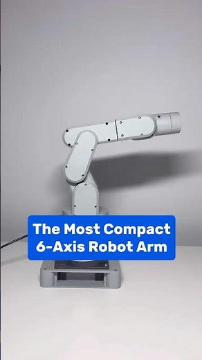 Setting Up the Most Compact 6-Axis Robot Arm from ‪@ElephantRobotics‬ #robot #engineering #robotics