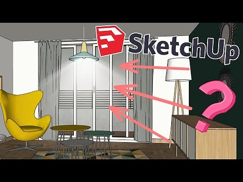 Comment ajouter des lumières sur SketchUp ? (TUTO SKETCHUP)