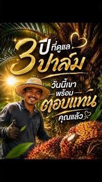 3 Years of Caring for Oil Palms, Now They’re Ready to Reward You #OilPalm #PalmFarming #Manure #F...