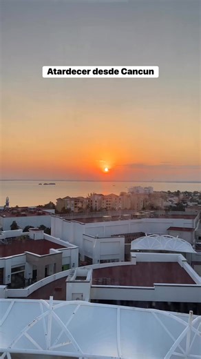 Atardecer desde Cancun | Lugares en PLAYA DC