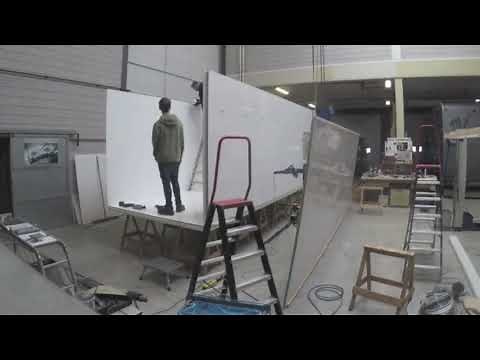 Unique van/boxtruck conversion - Building the box