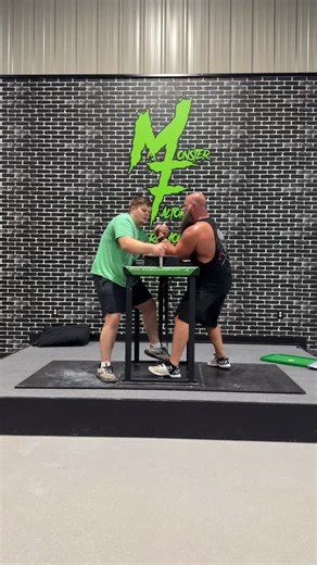 Testing out the left & band assisted pulling with the right, thx @jeremyparkerarm for the work! #armwrestling #training #phil413 | Monster Michael Todd