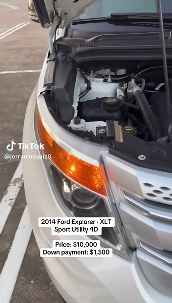 🚙 2014 FORD EXPLORER XLT – Spacious and Reliable SUV! ✨ VIN: 1FM5K7D88EGC06637 ✨ Color: White ✨ Mileage: 126,000 miles ✨ Clean Title ✨ No Accidents 💎 Features: ✔️ Reliable V6 engine ✔️ Spacious interior, perfect for families ✔️ Smooth handling and comfortable ride ✔️ Stylish design with a timeless white color 💰 Price: $10,000 Your ideal SUV is waiting for you! Don’t miss this great deal!